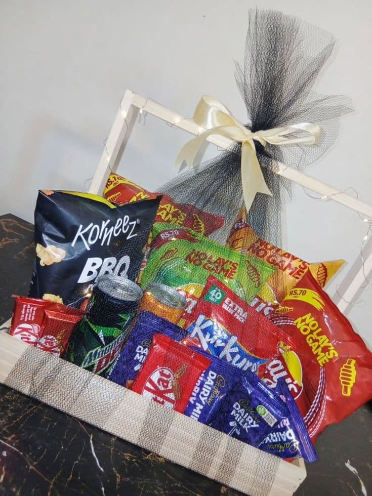 Premium Snack Gift Basket | Chocolate & Chips Hamper