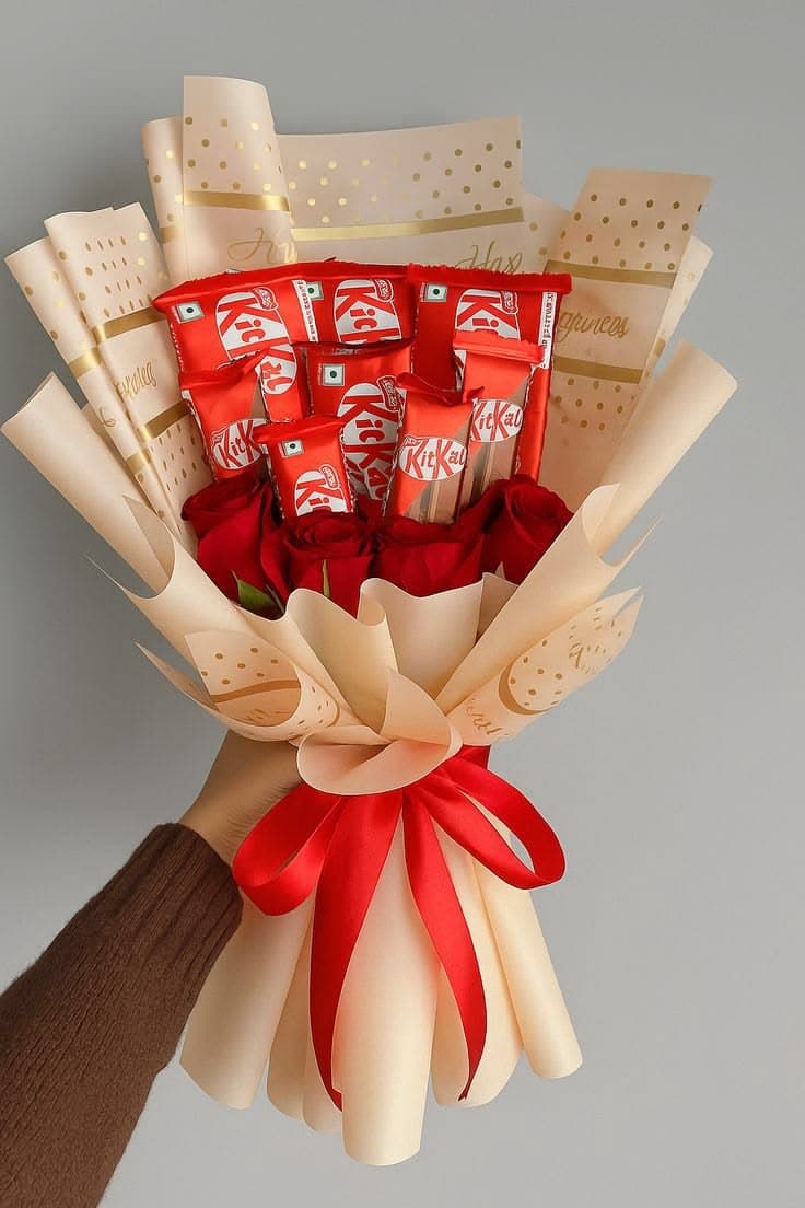 Luxury KitKat Chocolate Bouquet