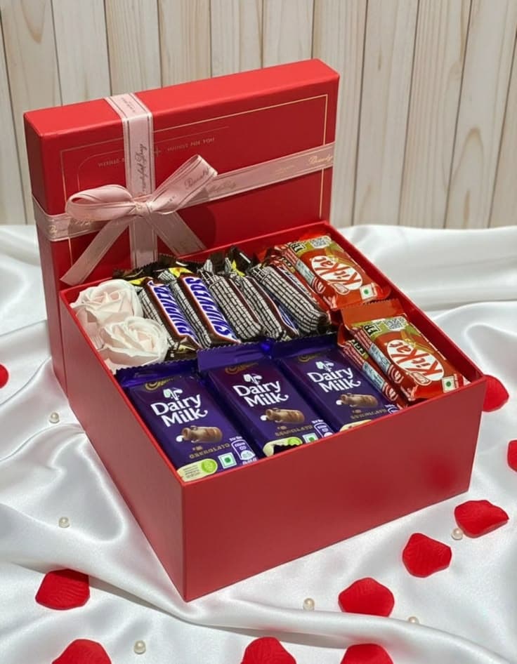 Chocolate and Snacks Gift box